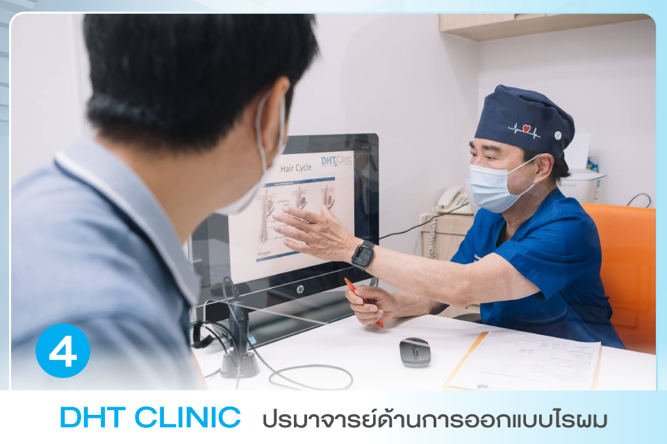 5 คลินิกปลูกผม 2026 ที่ไหนดีอัปเดตล่าสุด เทรนด์ใหม่ที่ต้องรู้
